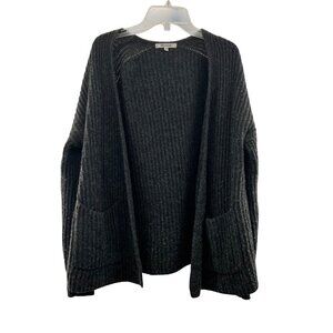 Madewell Women's Knit Cardigan Open Front Gray Size XS Pockets